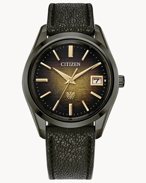 The CITIZEN Brown Dial Leather Strap AQ4106-18X | CITIZEN The CITIZEN Brown Dial Leather Strap AQ4106-18X | CITIZEN